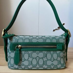 Coach demi signature jacquard bag